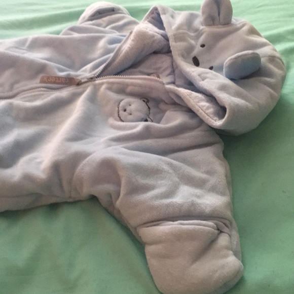 Carters Hooded Sleepsack Bag - Picture 5 of 5